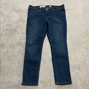 Pilcro Classic Blue Faded Skinny Jeans